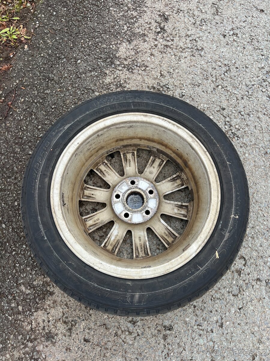 Alu kola VW 16" – originál 7Jx16 ET45, 5×112 - 11