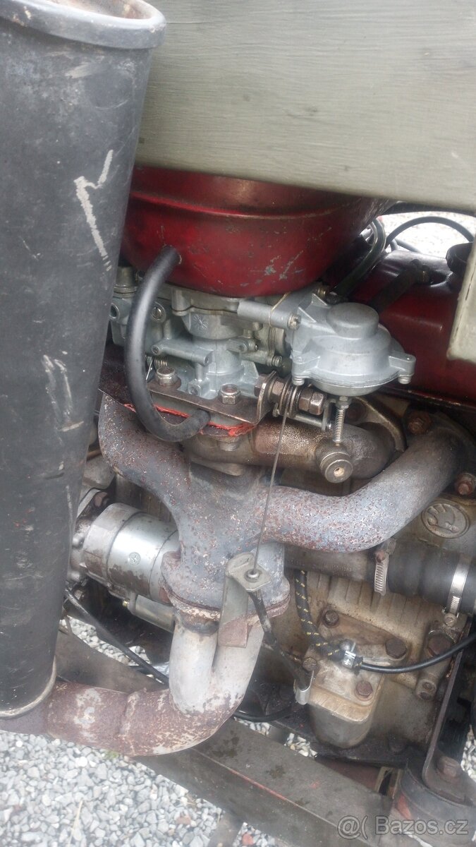 Malotraktor domácí výroby - 11