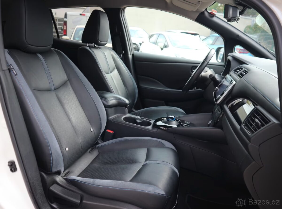 NISSAN LEAF E+ 62kWh, ZÁRUKA do 2029, NEJVYŠŠÍ VÝBAVA, DPH - 11