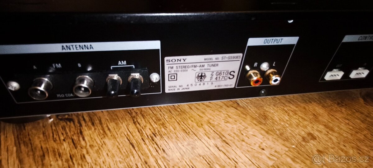 Hifi Tuner SONY - ST S590 ES (1994),velmi pěkný ,čti popis - 11