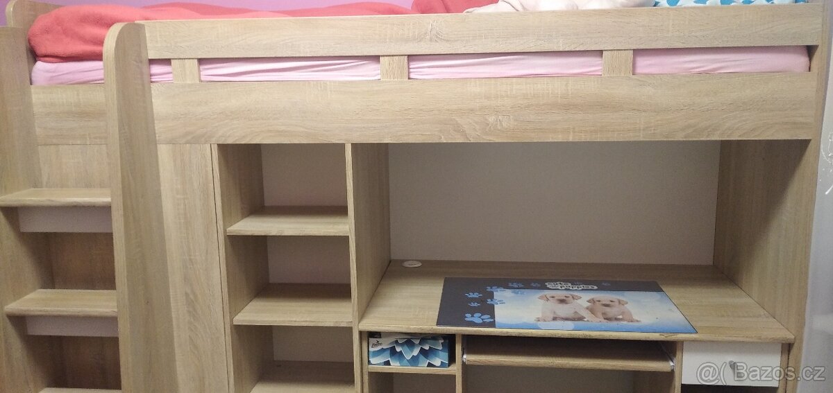 DĚTSKÁ PATROVÁ POSTEL 90X200CM - 11