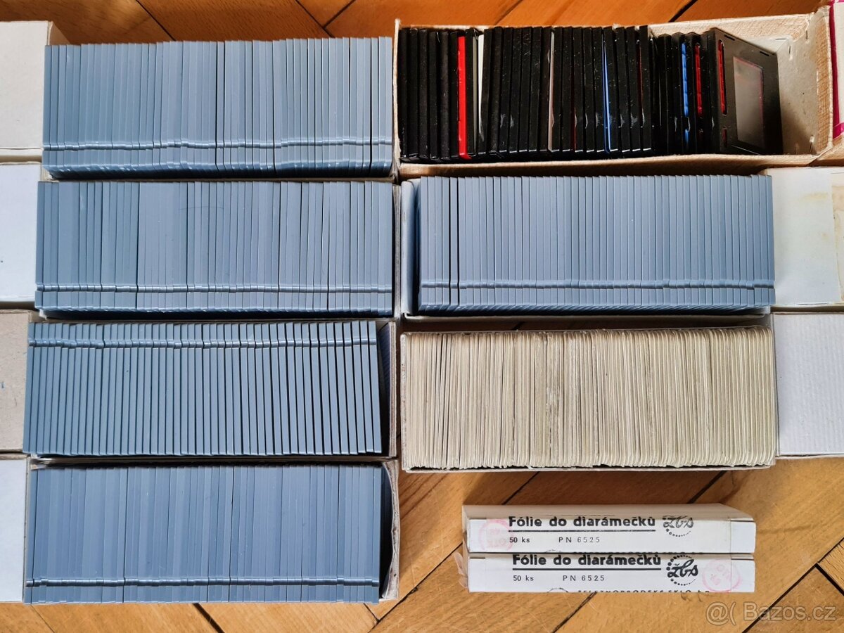 Diaprojektor Malicolor SL, pův. zár. list, rámečky - 11