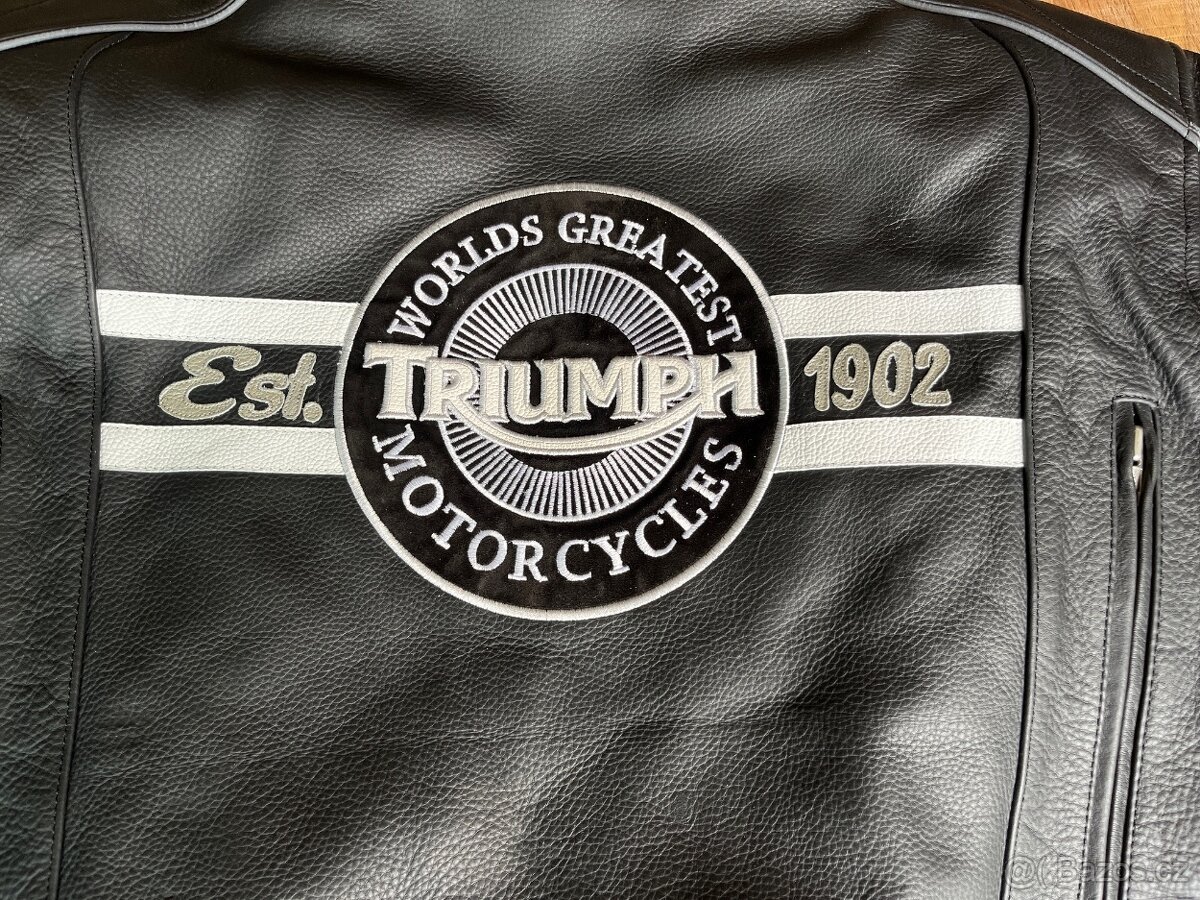 Triumph Edmonton Jacket - kožená bunda - NOVÁ - 11
