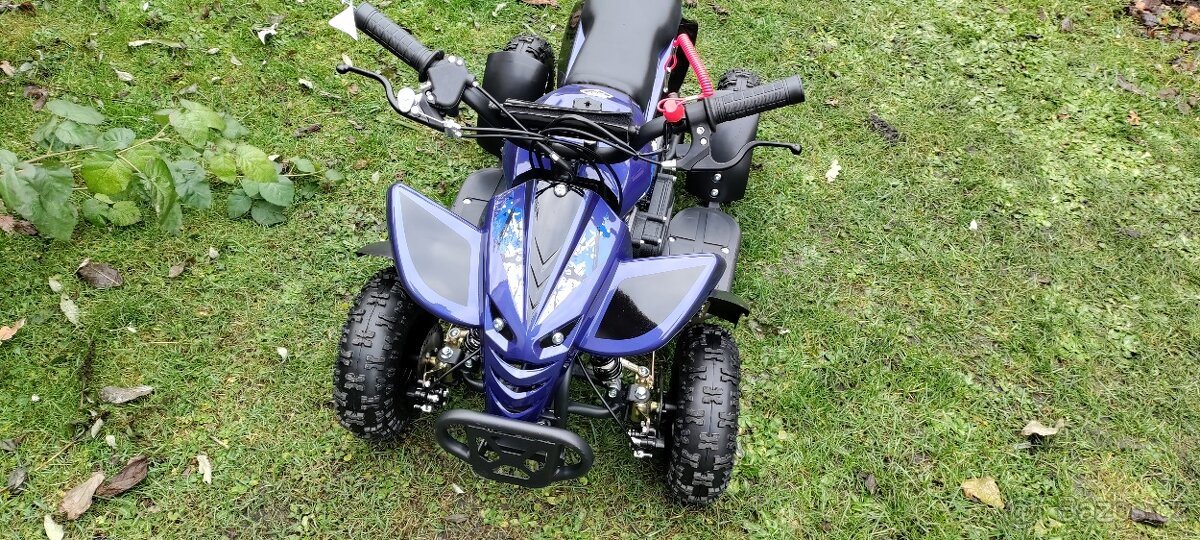 Nová modrá dětská čtyřkolka 50ccm Dragon - 11