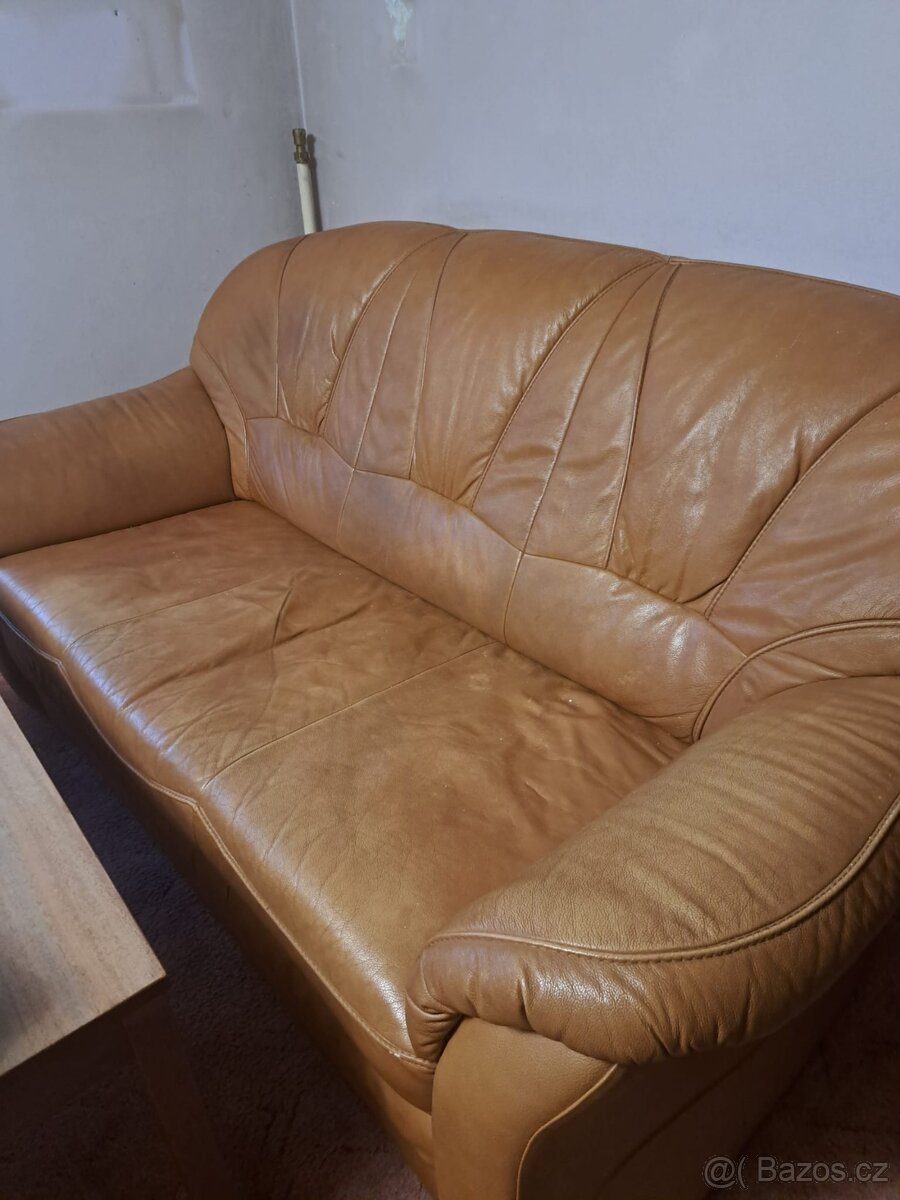 Prodám koženou sedací soupravu - 11