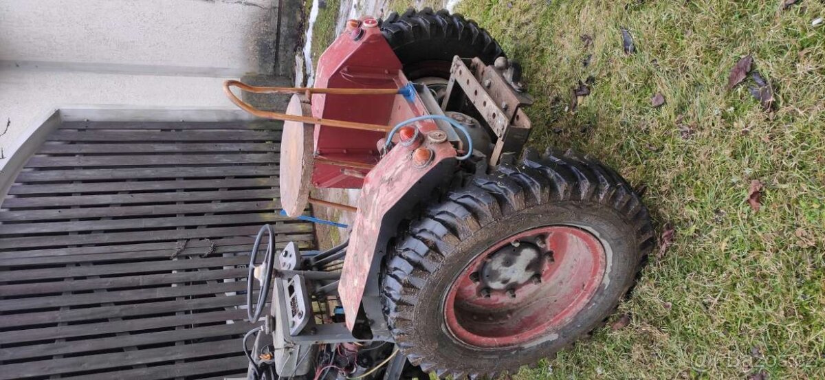 Traktor, malotraktor domácí výroby - 11