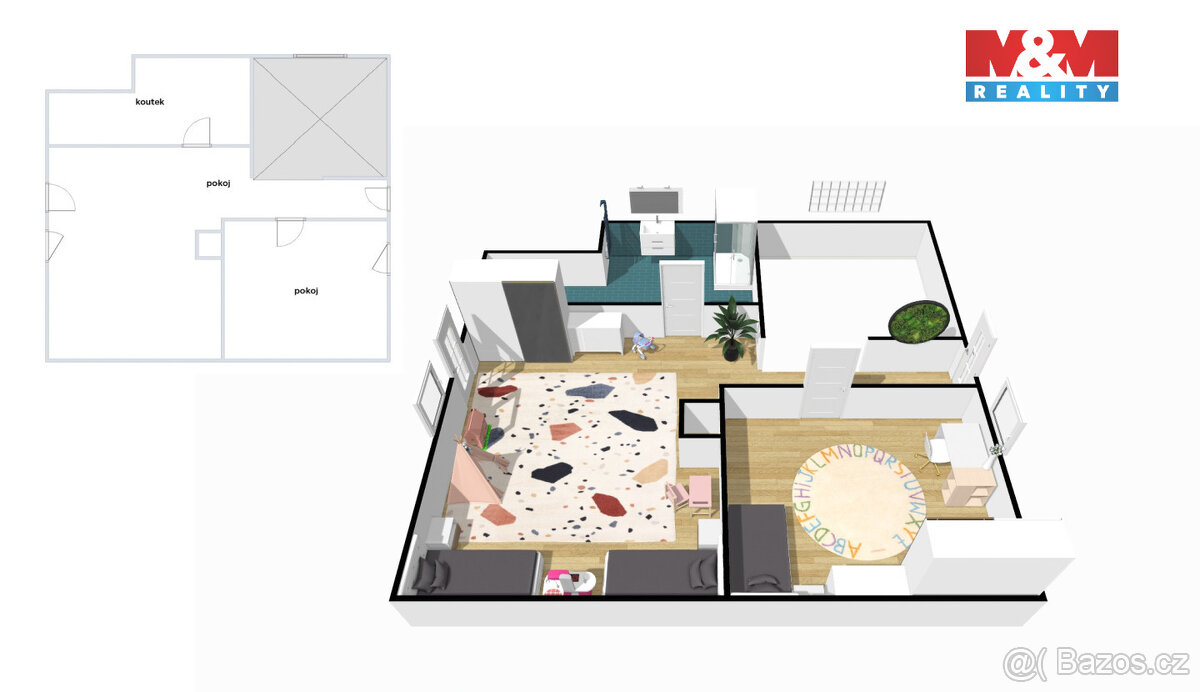 Prodej rodinného domu, 100 m², Kladruby - 11