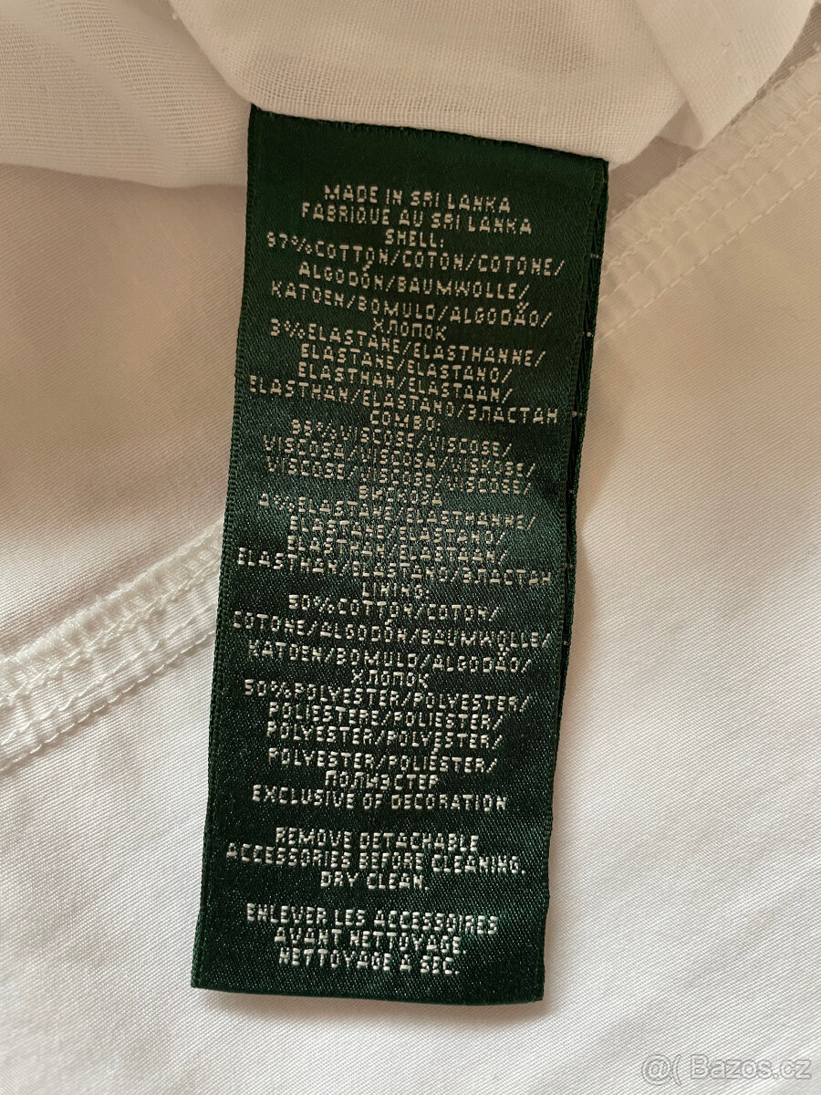 Námořnické letní šaty Ralph Lauren vel. M - 11