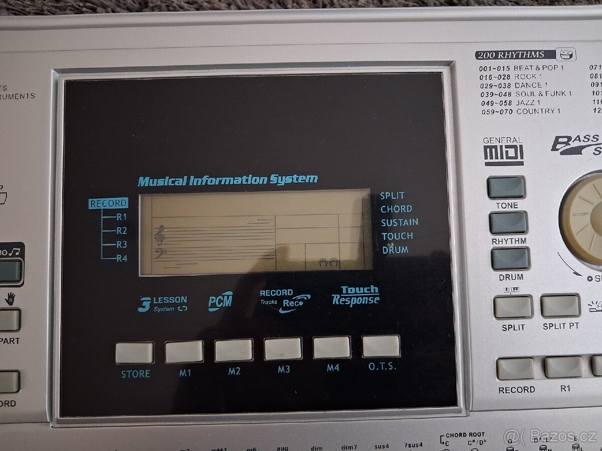 Klávesy LP 6210c. Keyboard - 11