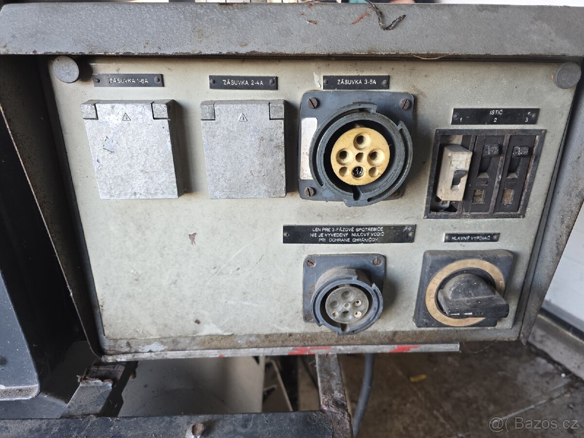 Prodám elektrocentrálu Slavia des 30a 30kw - 11