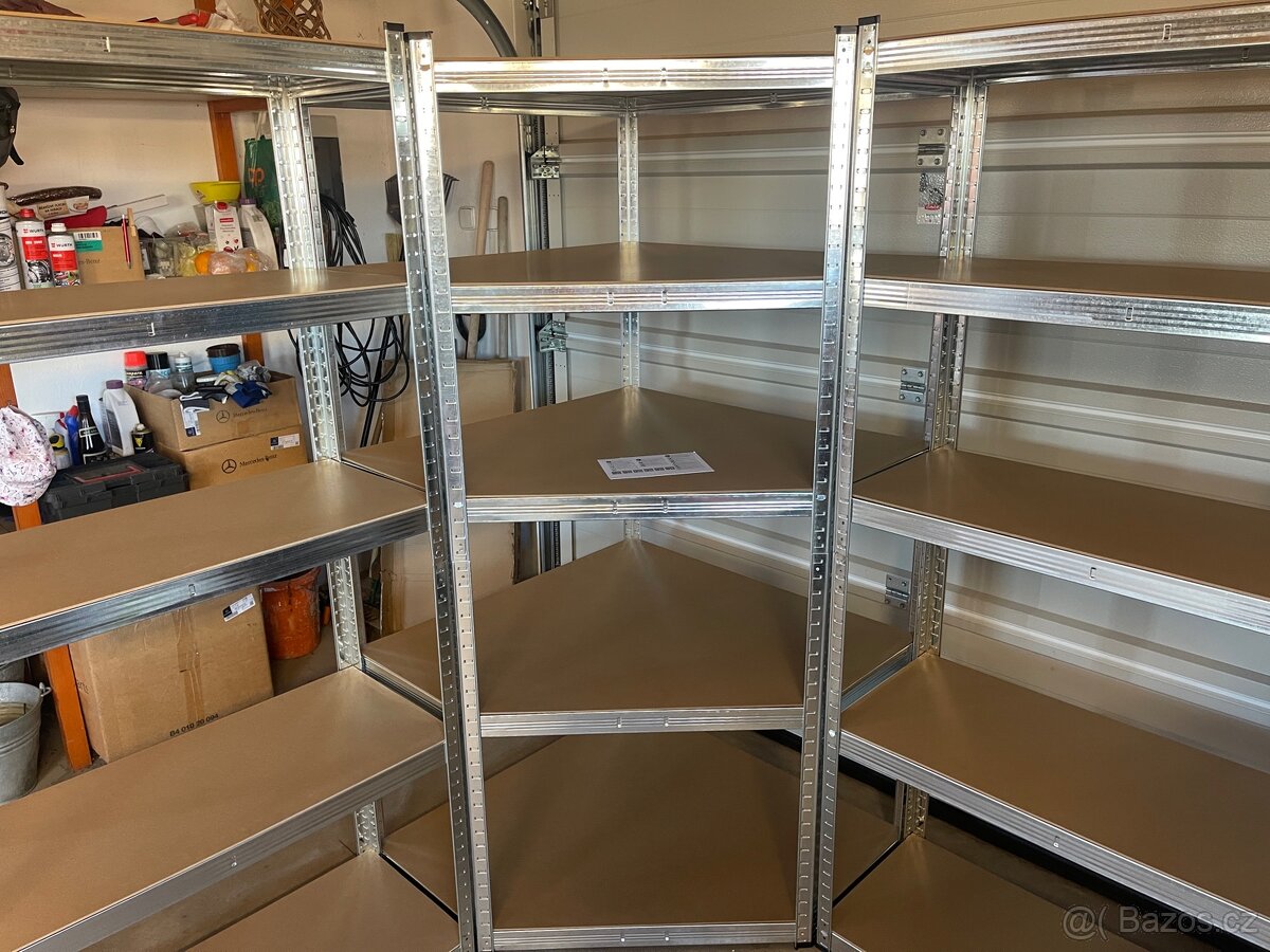 Kovové regály – různé rozměry, skladem, od 599 Kč - 11