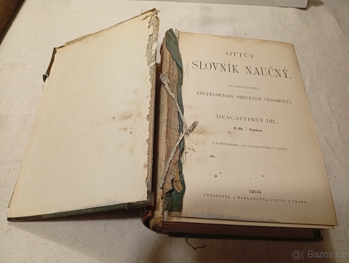 Ottův slovník naučný-3 díly-I.+XXI.+XXII.-konvolut - 11