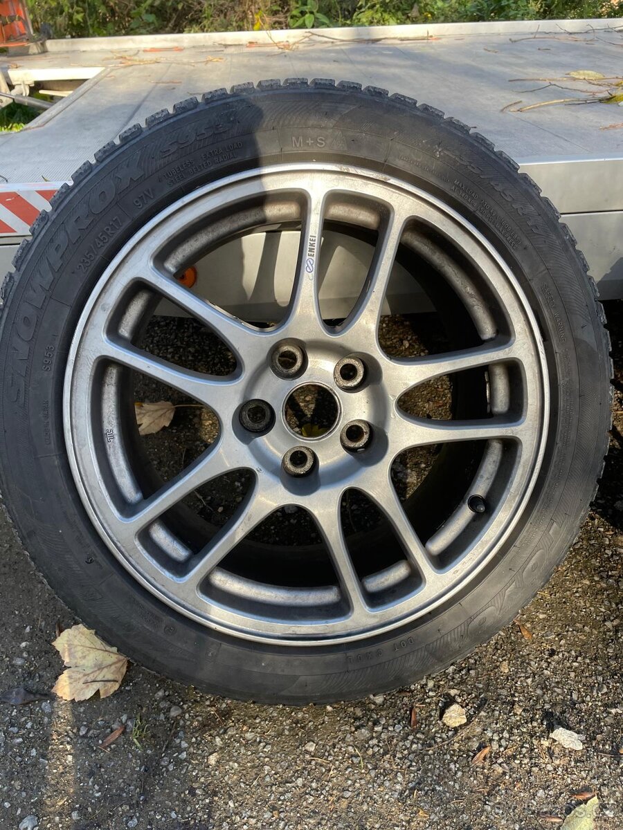 Enkei alu kola zimní pneu 235/45 R17 - 11