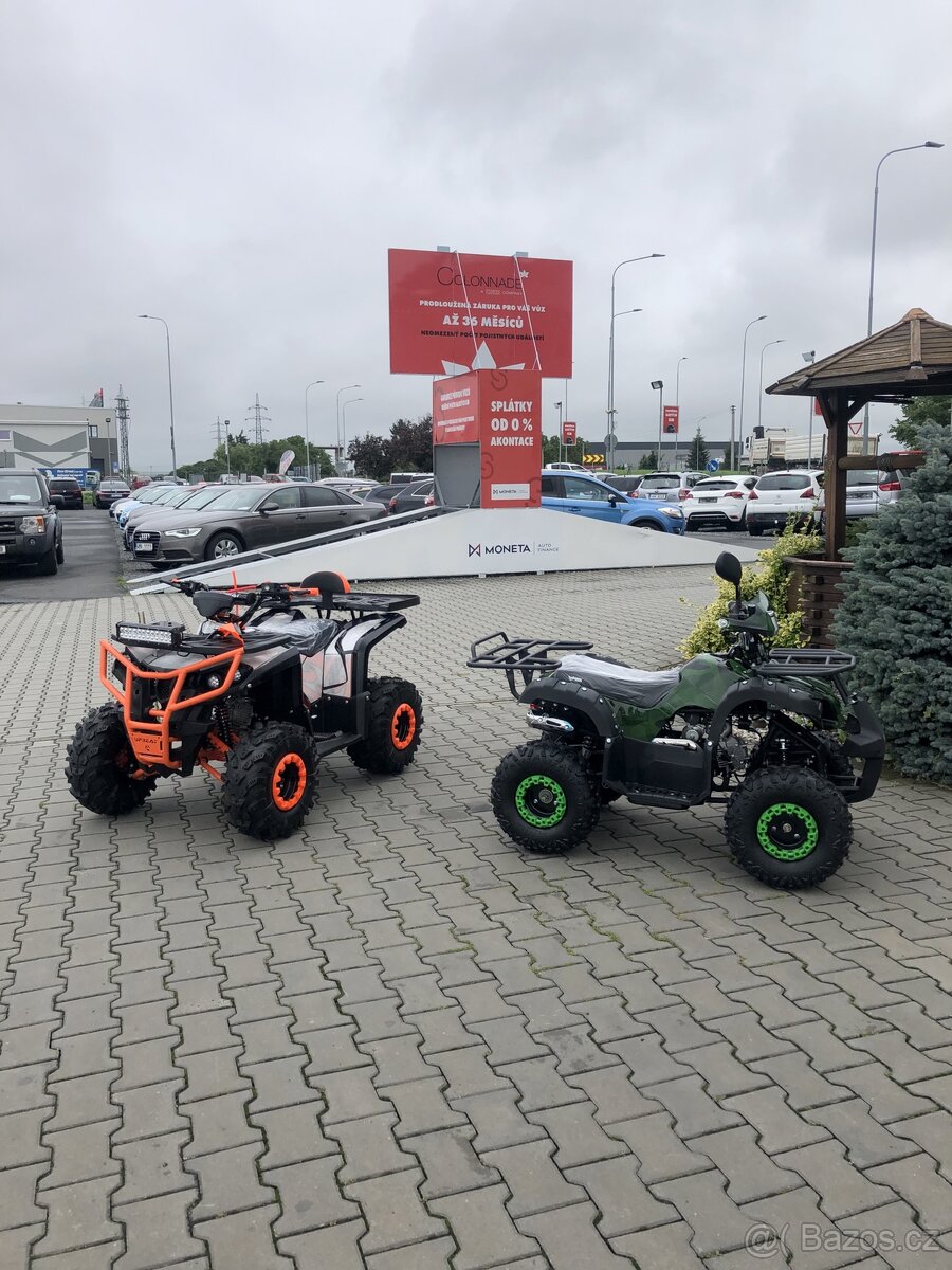 Dětská čtyřkolka Toronto 125cc 1G7 zelený maskáč - 11