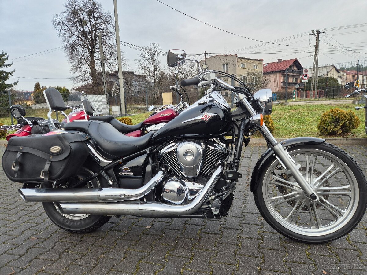5000km kawasaki vulcan 900 vance hines - 11