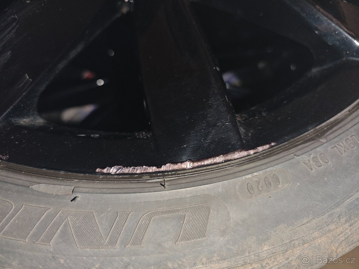 VW Arteon Chennai Alu kola 5x112 R19 ET40 +letní pneu - 11