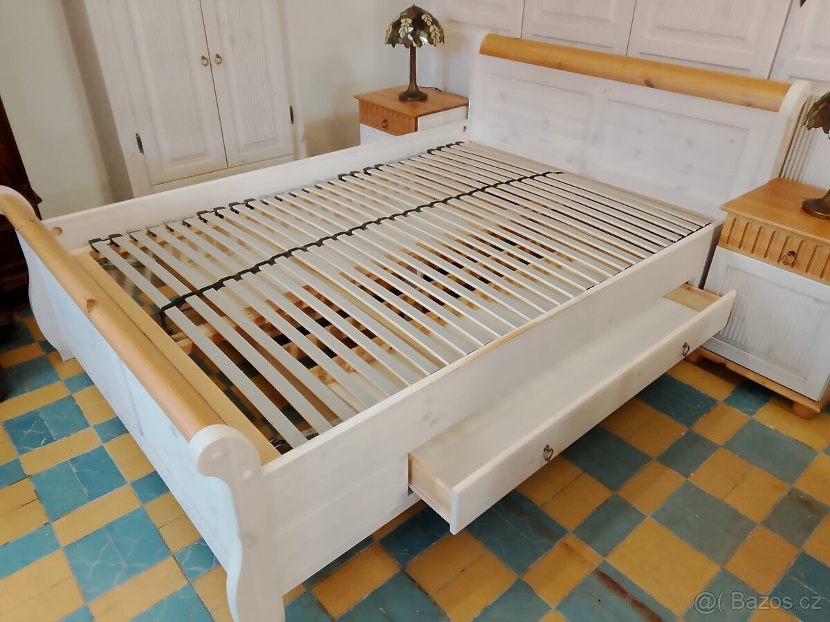 CELODŘEVĚNÁ LOŽNICE GUSTAV - 11