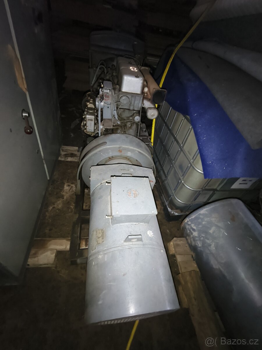 ČKD - MEZ FRENŠTÁT 50 KVA generátor elektro - 11