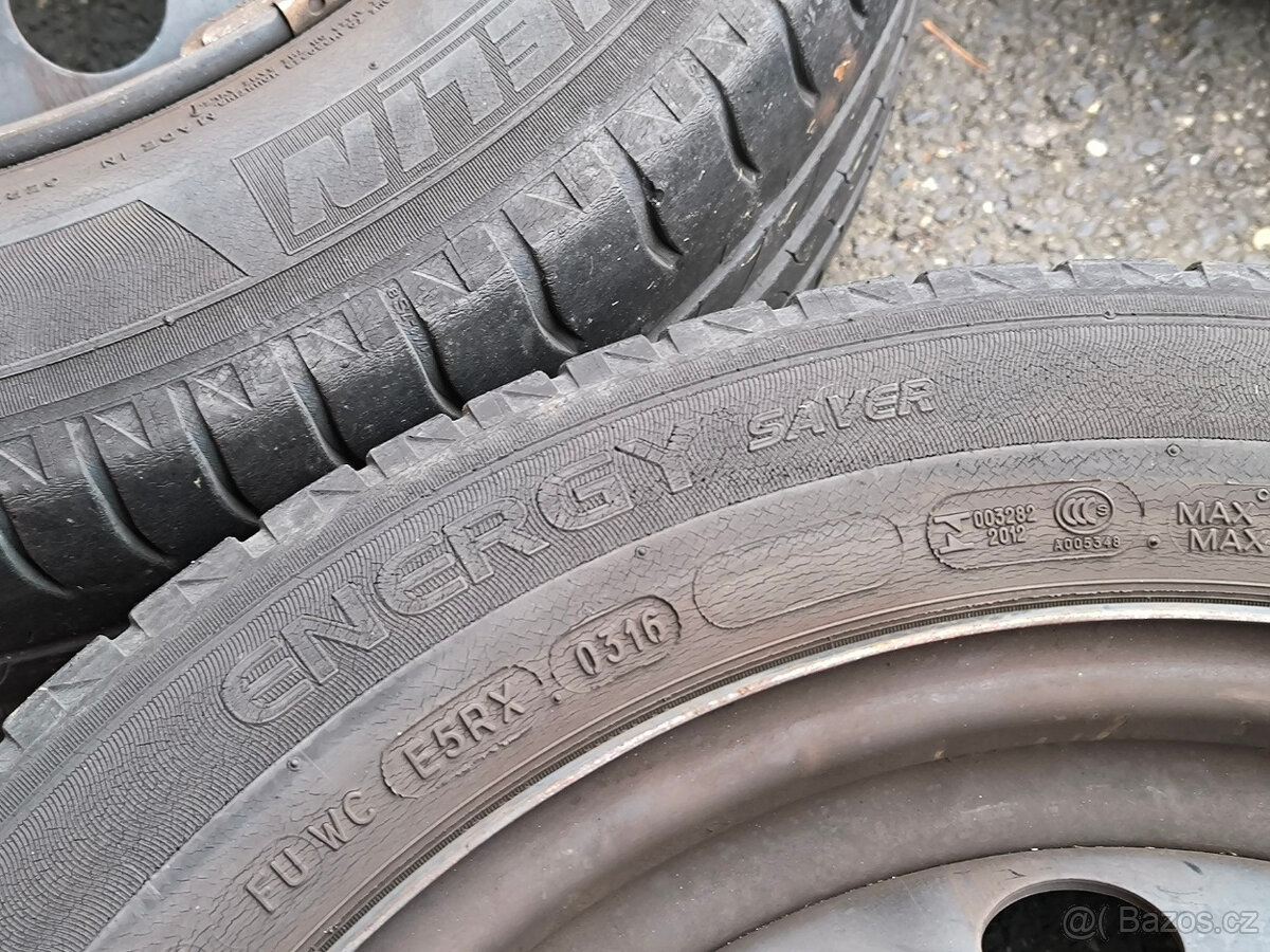 Disky, sada letních kol 4x108 7Jx16 ET32,Citroen, Peugeot - 11