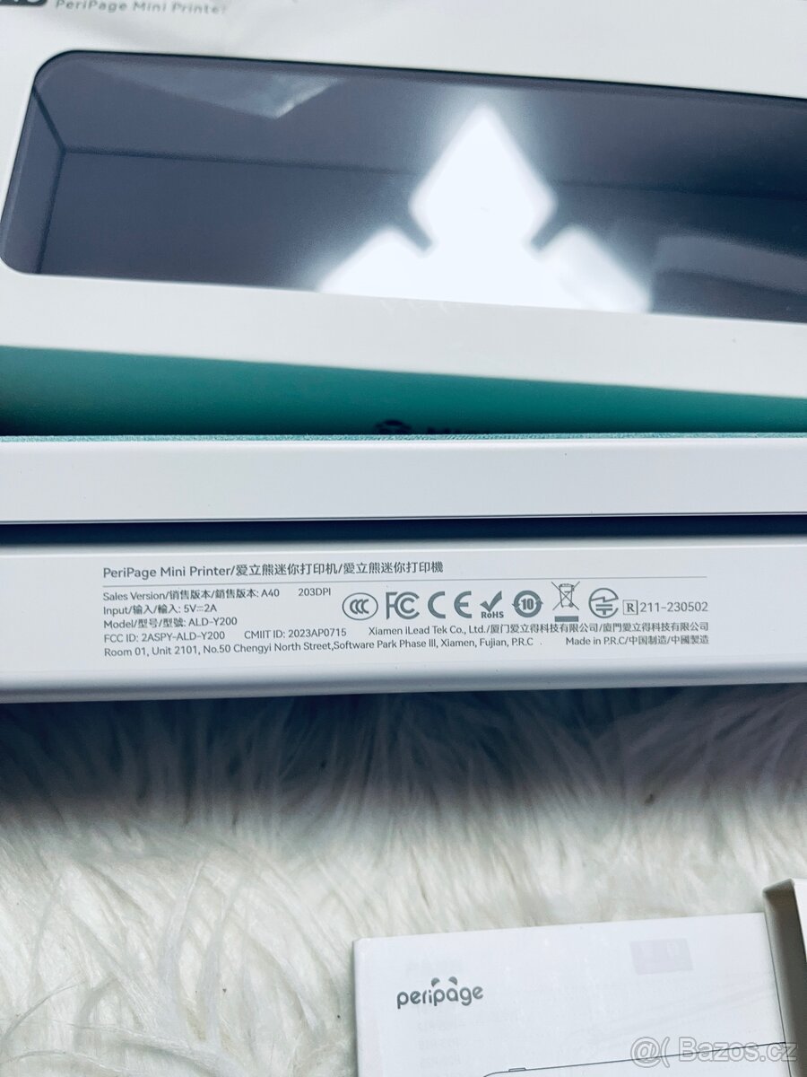 PERIPAGE termotiskárna přenosná - 11