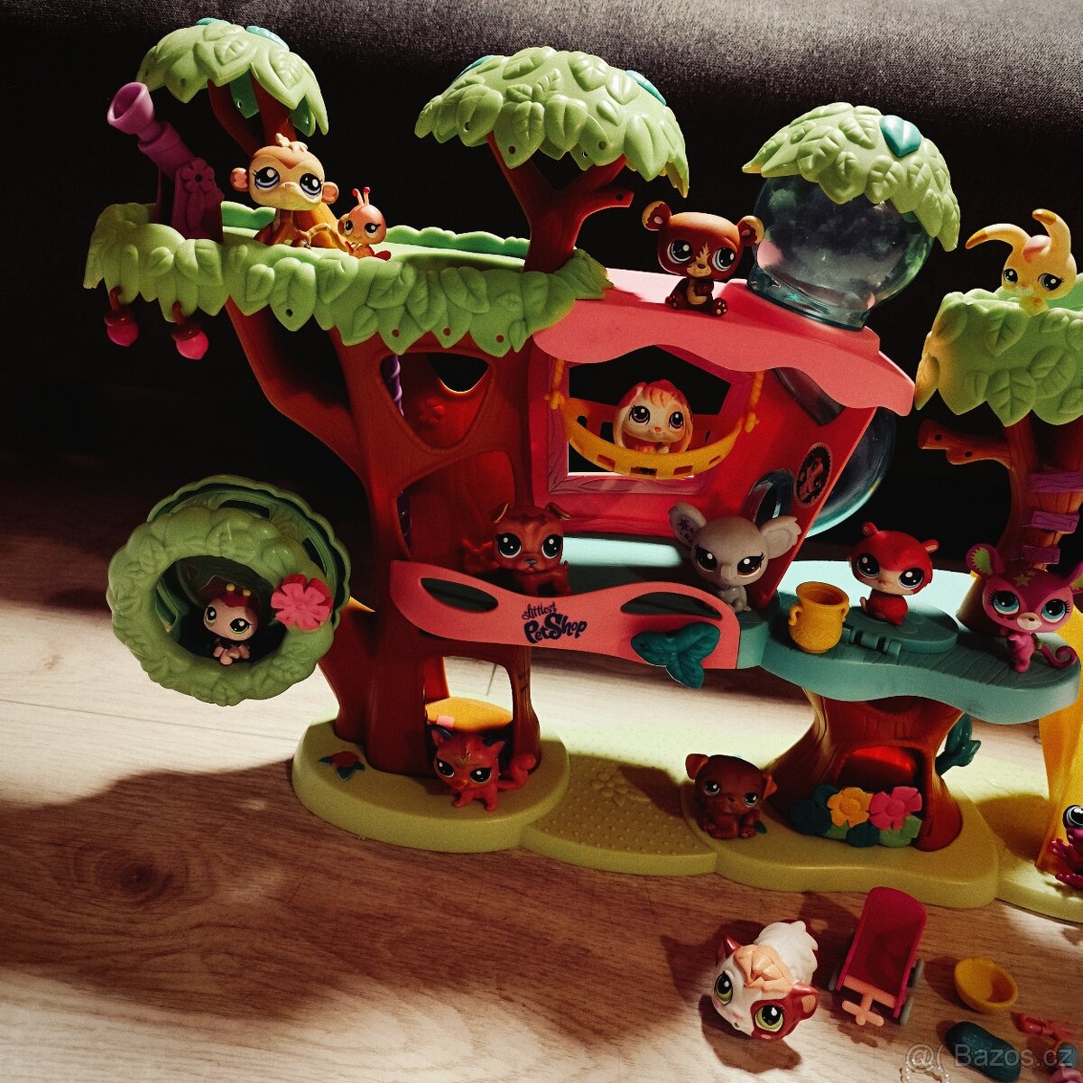 LPS stromový domeček spoustu zvířátek a doplňky - 11