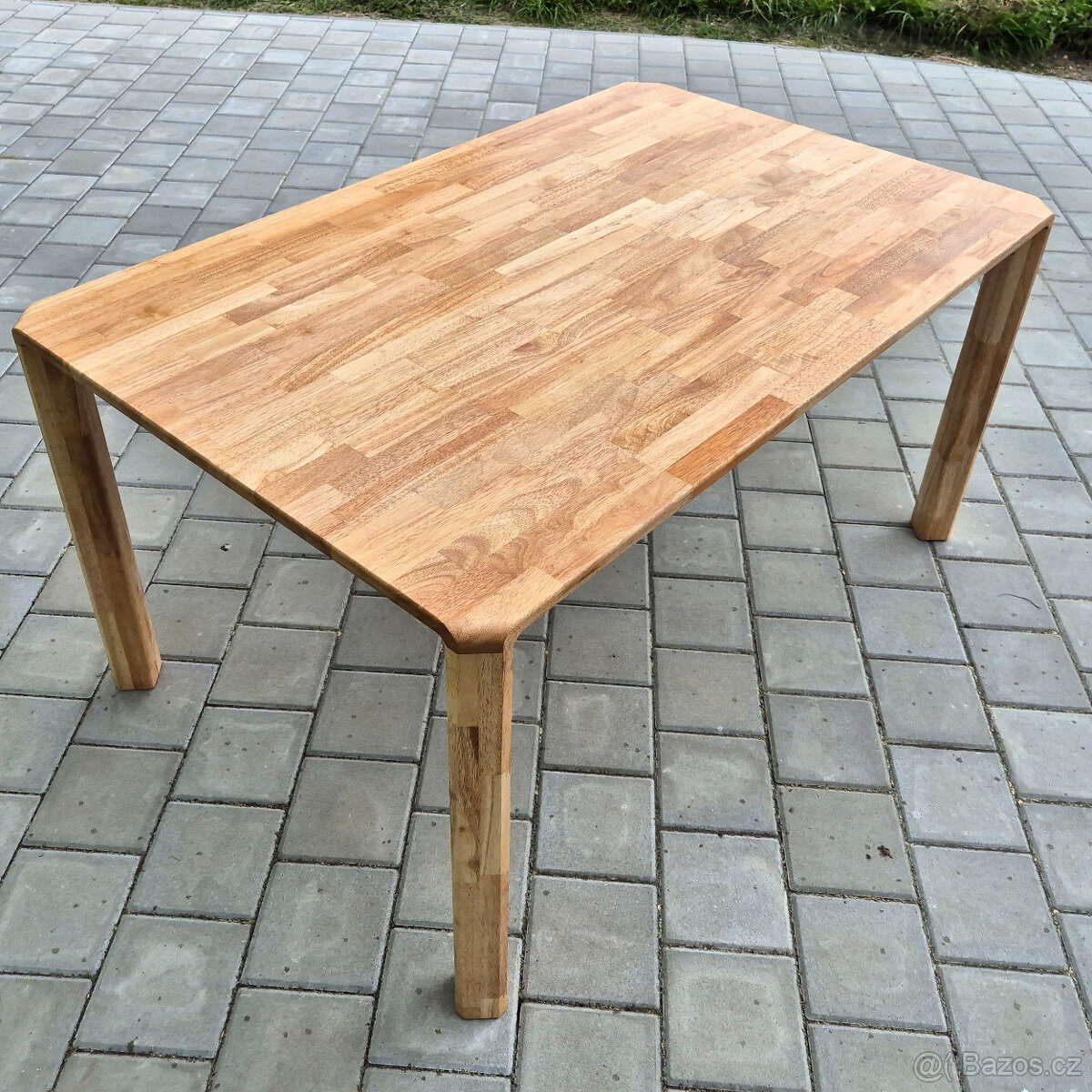 Dubový jídelní stůl 140x80 cm - 11