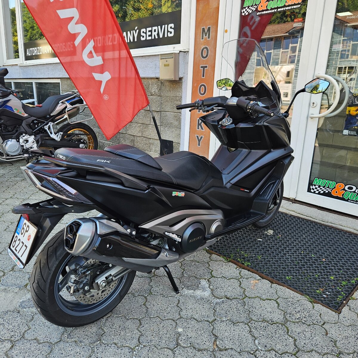 Kymco AK 550i ABS,ČR, Vyšší plexi, Výhřev rukojetí - 11