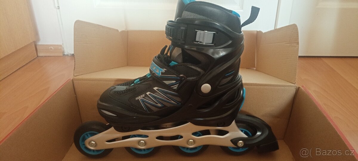 Nastavitelné kolečkové brusle Roces modré - 11