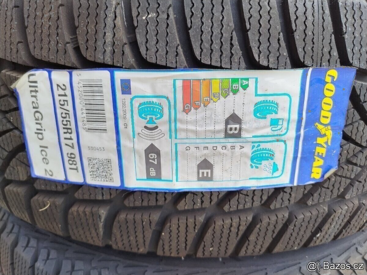 HONDA HR-V zimni alu. komplet 5x114,3 + 215/55/17 - 11