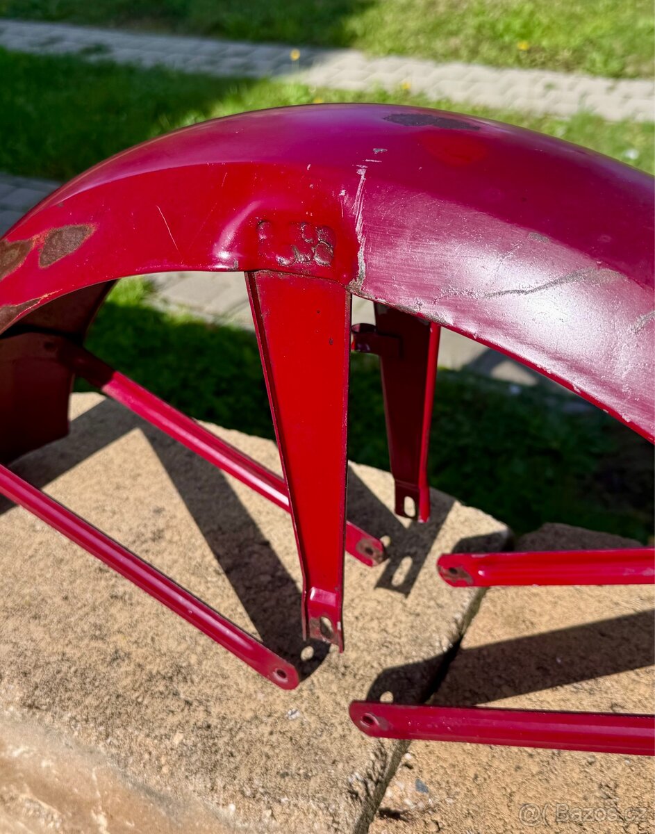 Jawa 350, CZ - přední blatník - 11