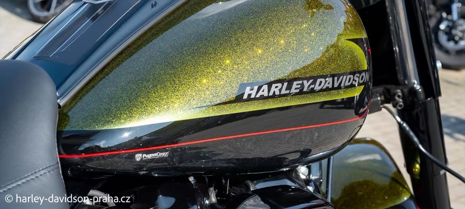 Harley-Davidson Road King – CVO Paint Set – HardCandy Yellow - 11