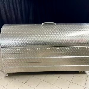 Zánovní nerezová příčí vana Hubert Haas - 11