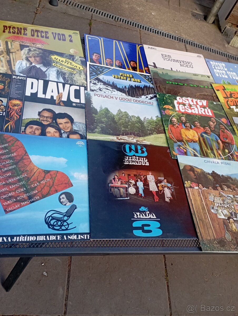 Folk, trampské LP 88 ks - 11