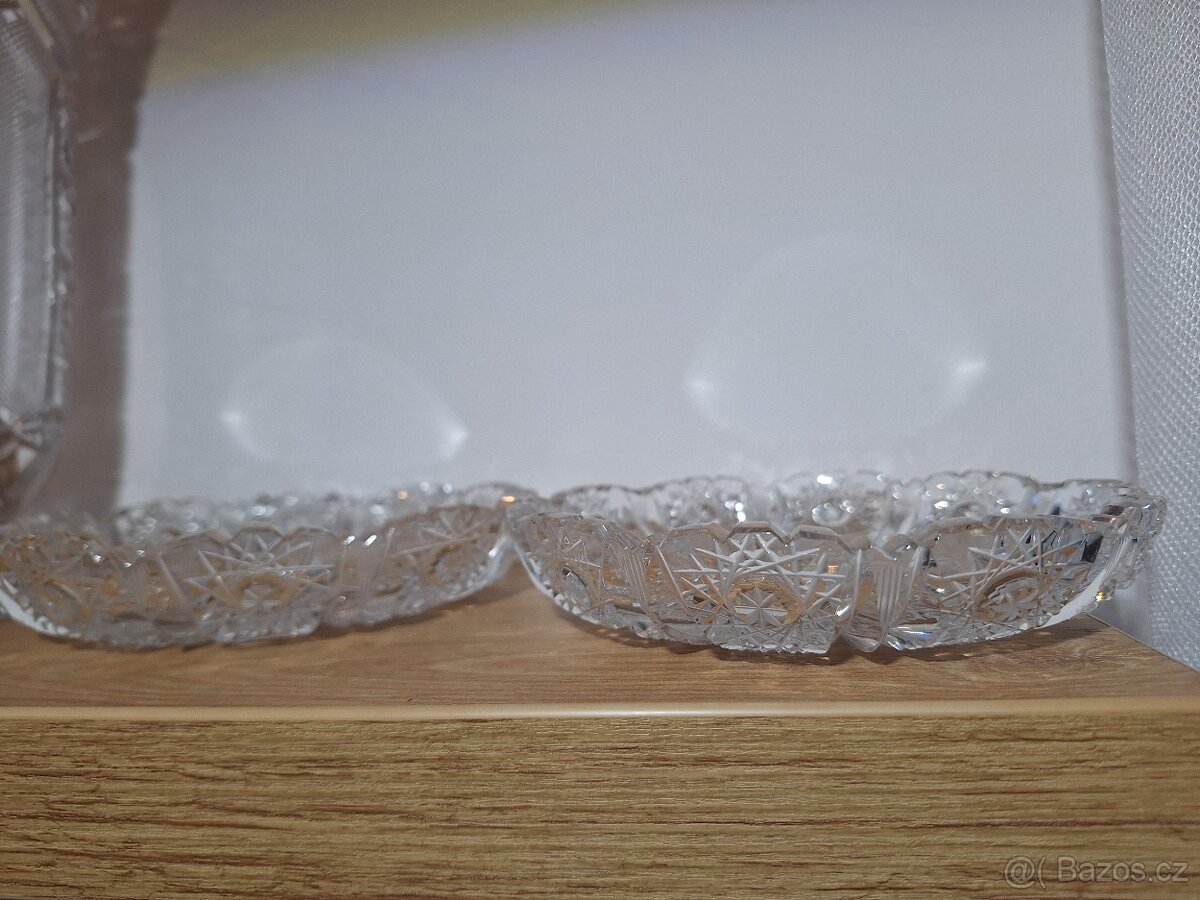 Sada broušeného skla - 11