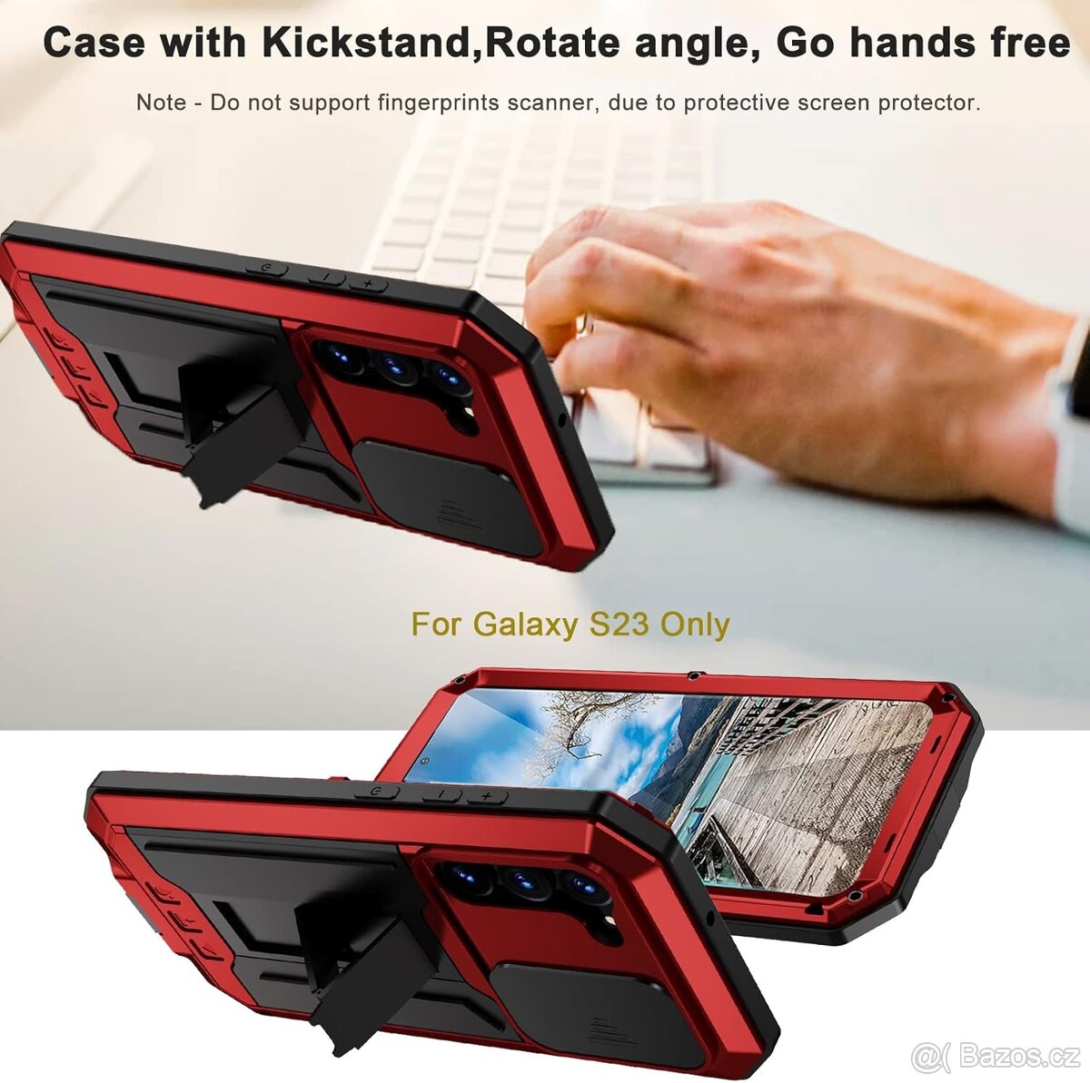 NINKI pouzdro pro Samsung Galaxy S23 Plus s ochranným sklem - 11