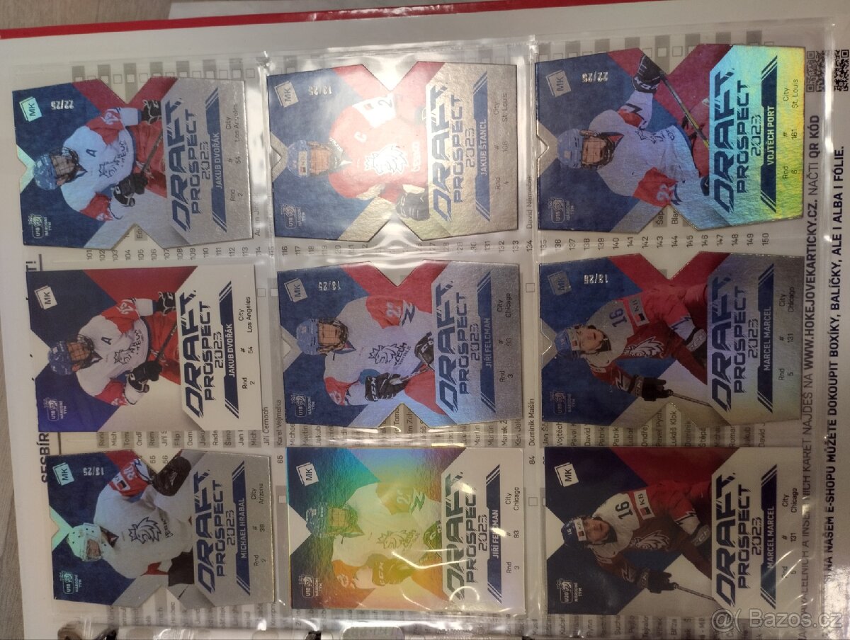 2x album ČR reprezentace podpisy, limity - 11