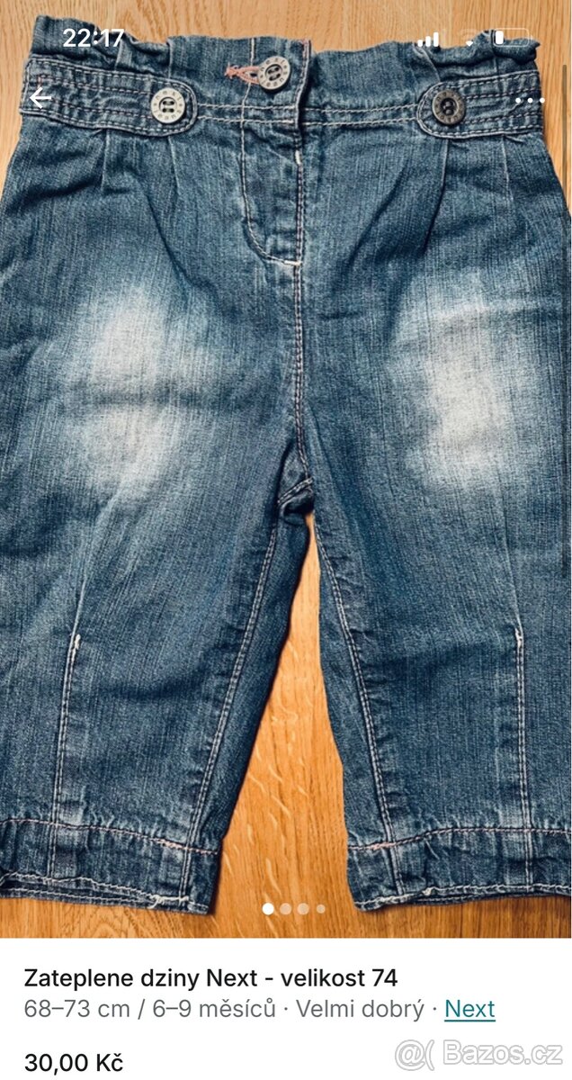 Hezke obleceni holka - velikost 74/80 - 11