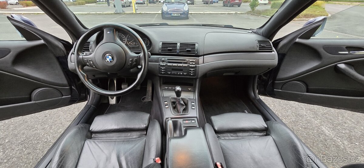 BMW E46 330ci manuál, kůže, Harman Kardon, M-packet - 11