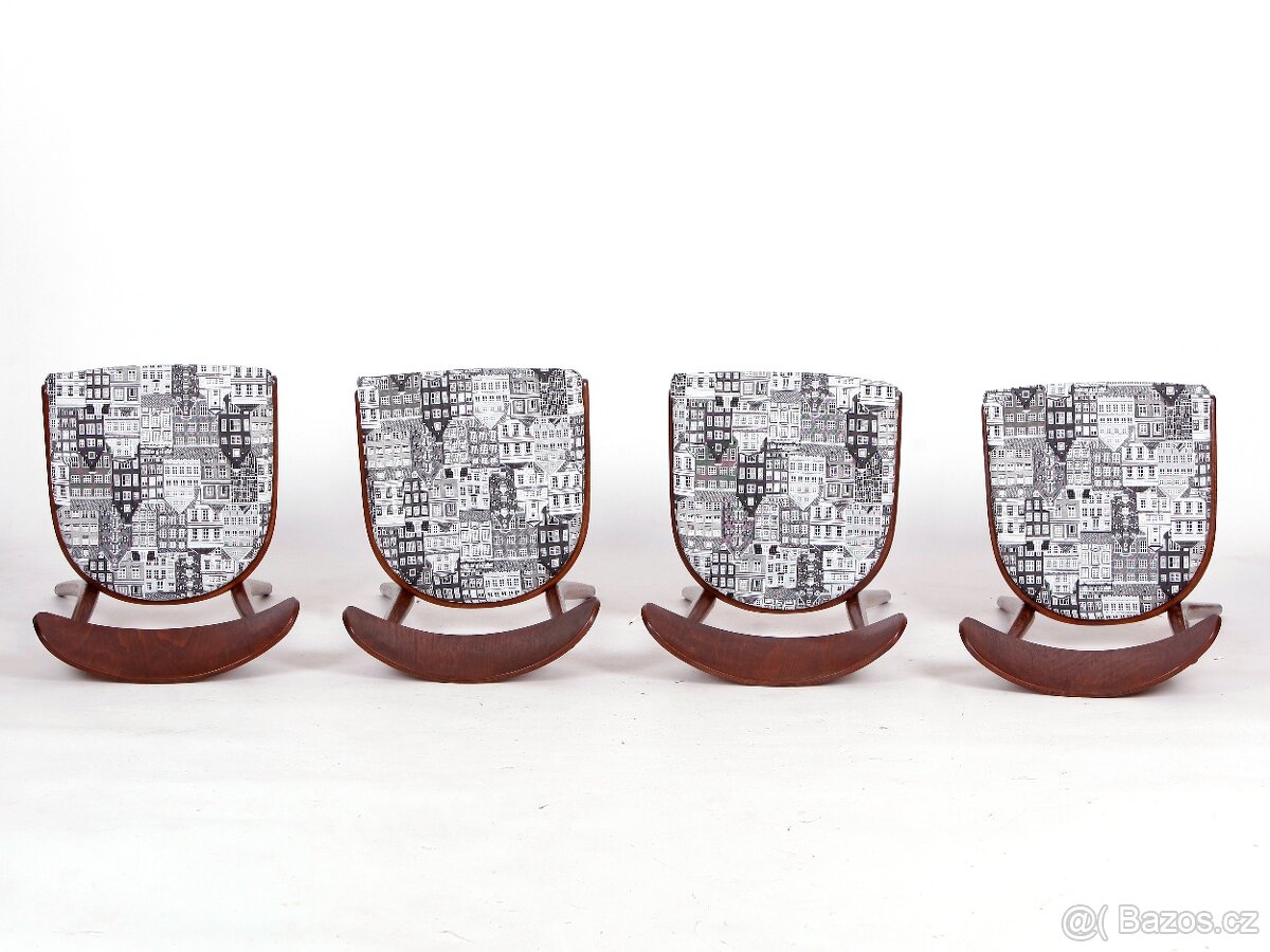 Přečalouněné jídelní židle TON Banana. - 11