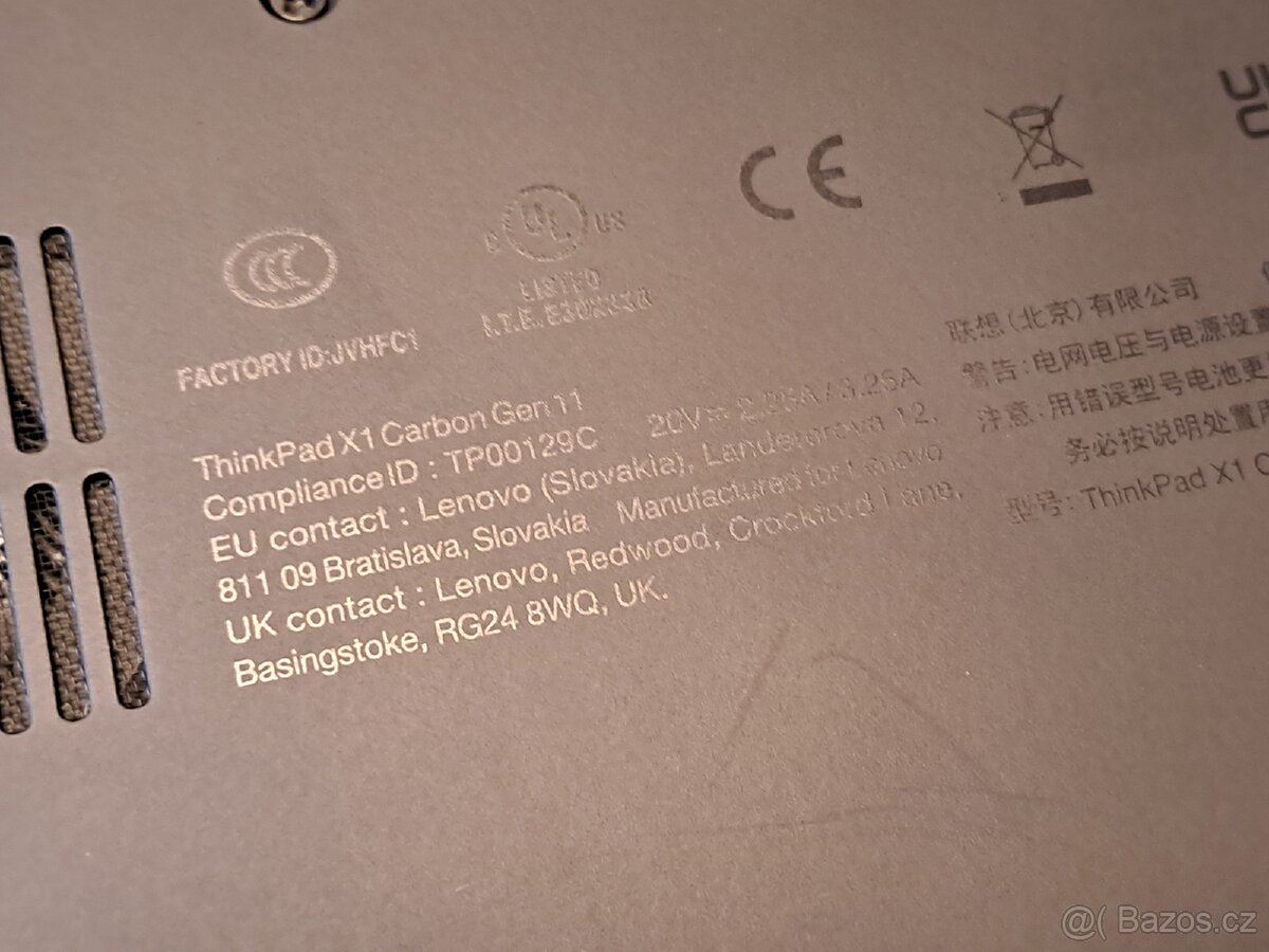 Notebook LENOVO ThinkPad X1 Carbon Gen 11 - 11