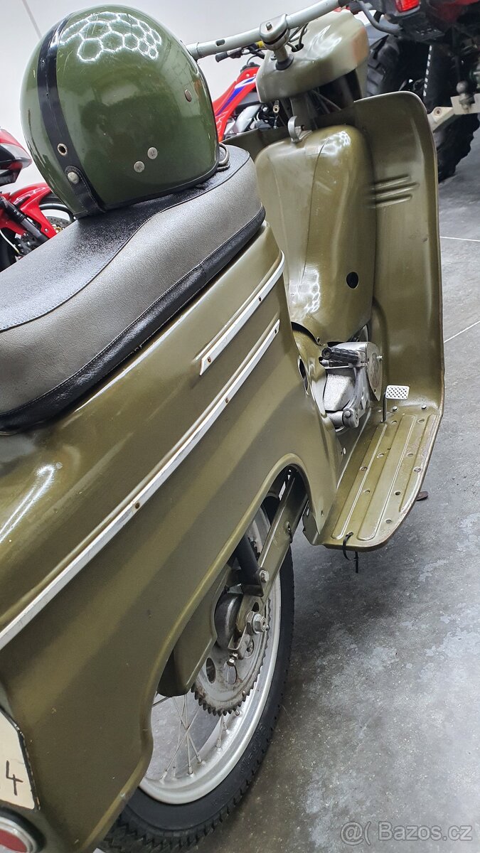 Jawa 20 vojensky puvodni stav - 11