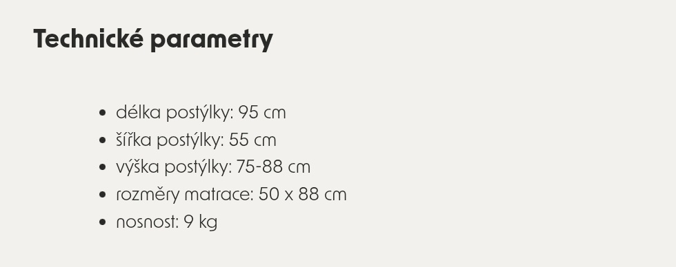 Dětská postýlka a ohrádka Momi 4v1 - 11