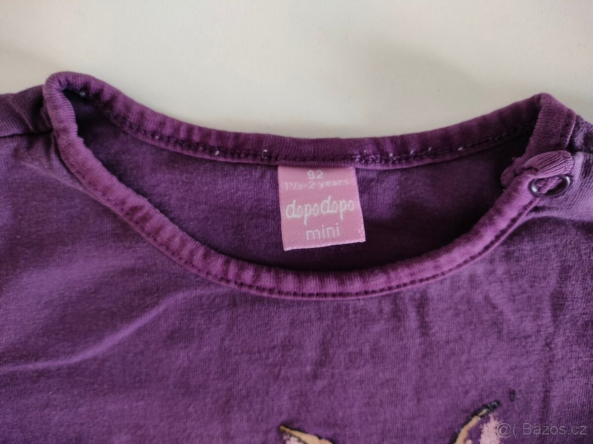 Dětské triko dl. rukáv vel. 86, 92 - 11