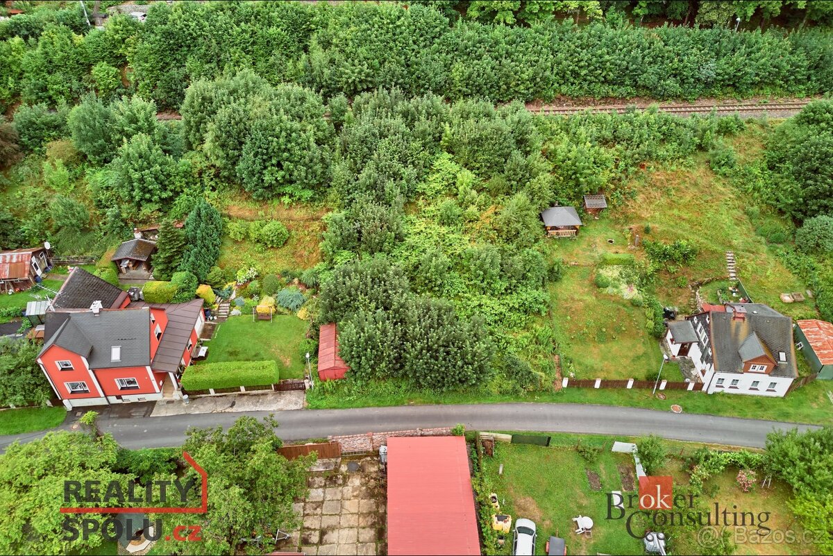 Prodej, pozemky/zahrada, 1018 m2, Zadní, Kraslice, Sokolov [ - 11