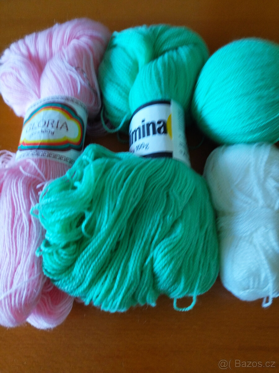 dám.+pá ručně pletené svetry, vlna na plet.předložka,čepice - 11