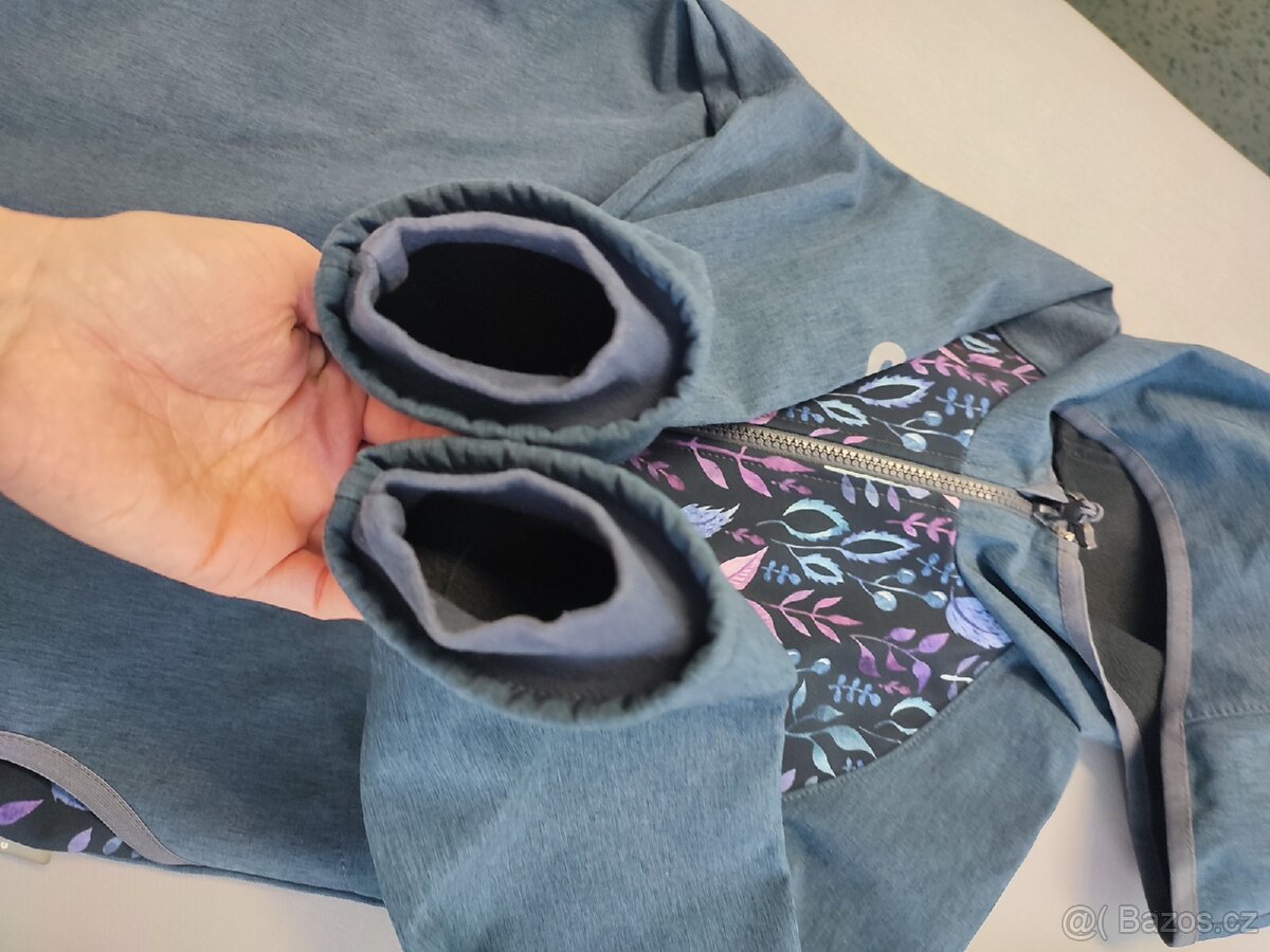 Softshellová bunda Unuo + nákrčník a čepice - 11