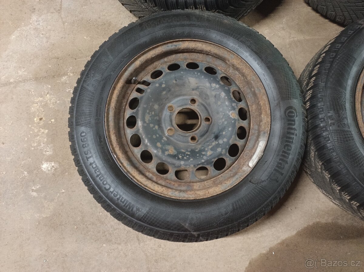 Opel 15 5x110 zimní sada 195/65 15 - 11