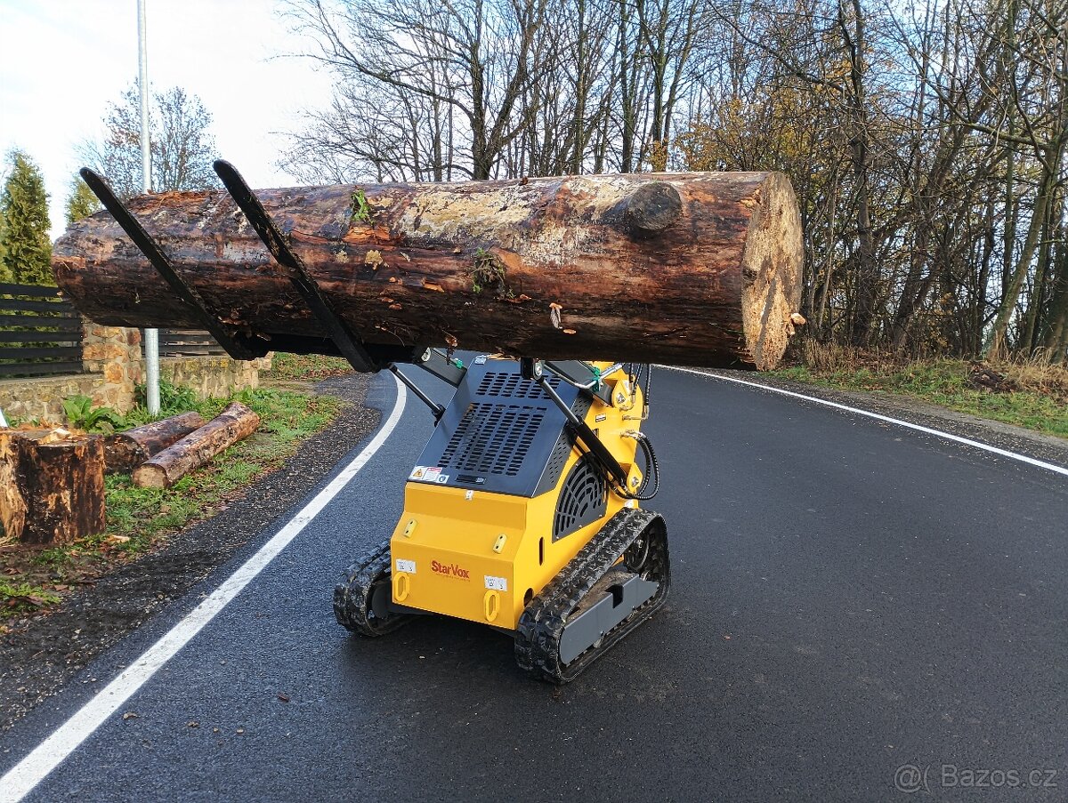 Pásový smykový nakladač - 11