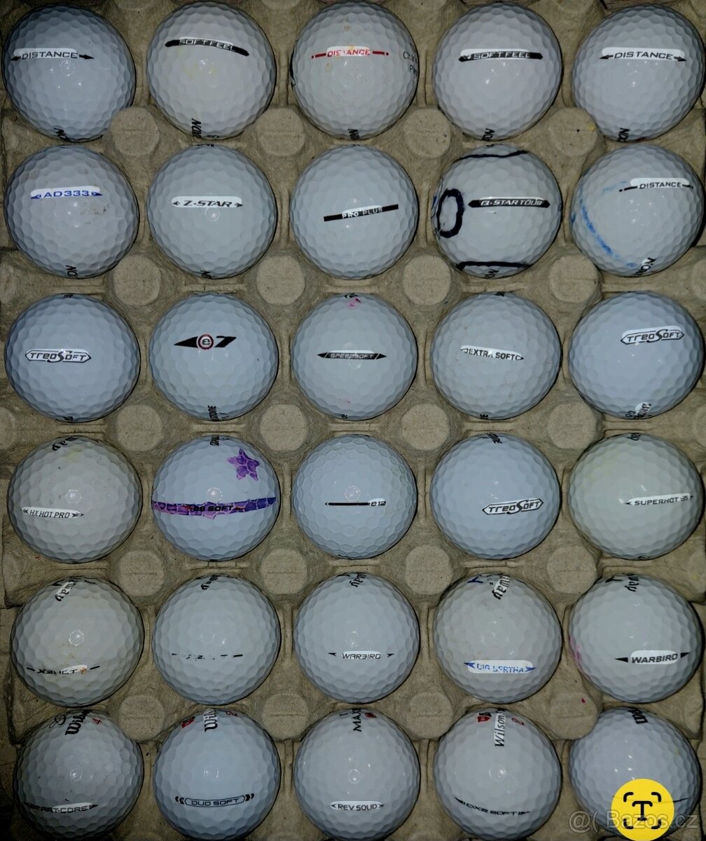 Golfové míčky 80ks - 11