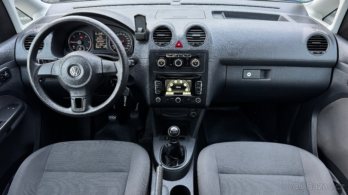 VW Caddy 2.0TDI 4motion / 4x4,5míst,webasto,2014,TOP STAV - 11